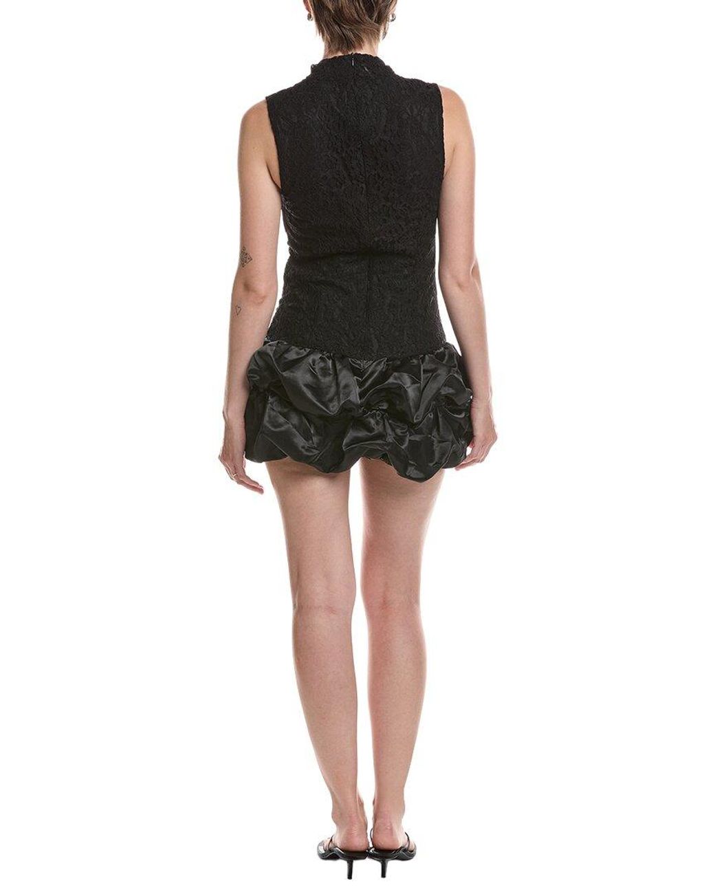 Moonsea Black Cocktail Dress