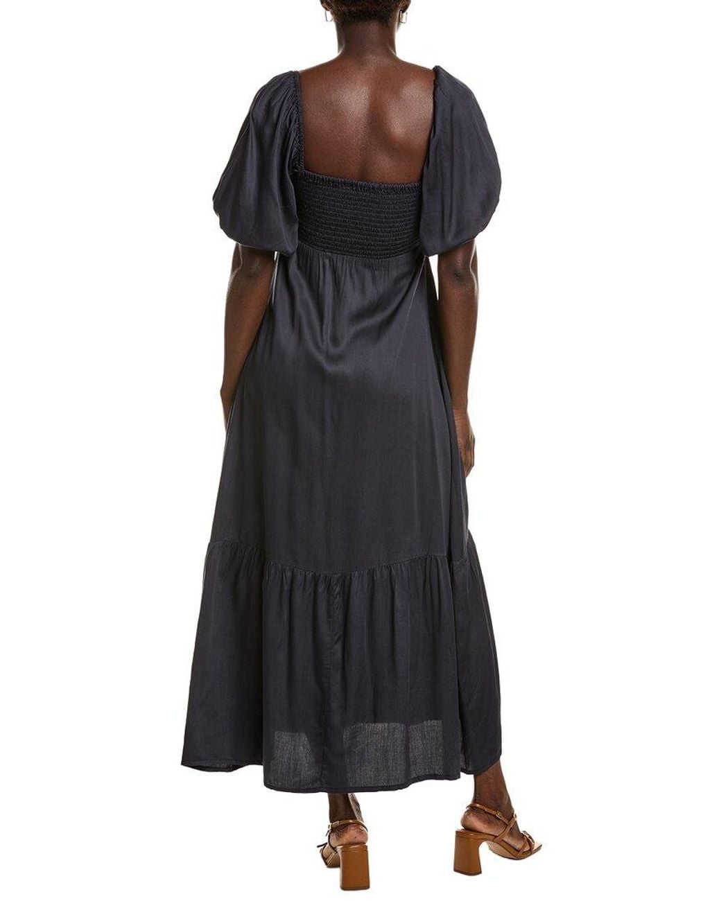 Emerson Fry Black Santiago 3 Maxi Dress