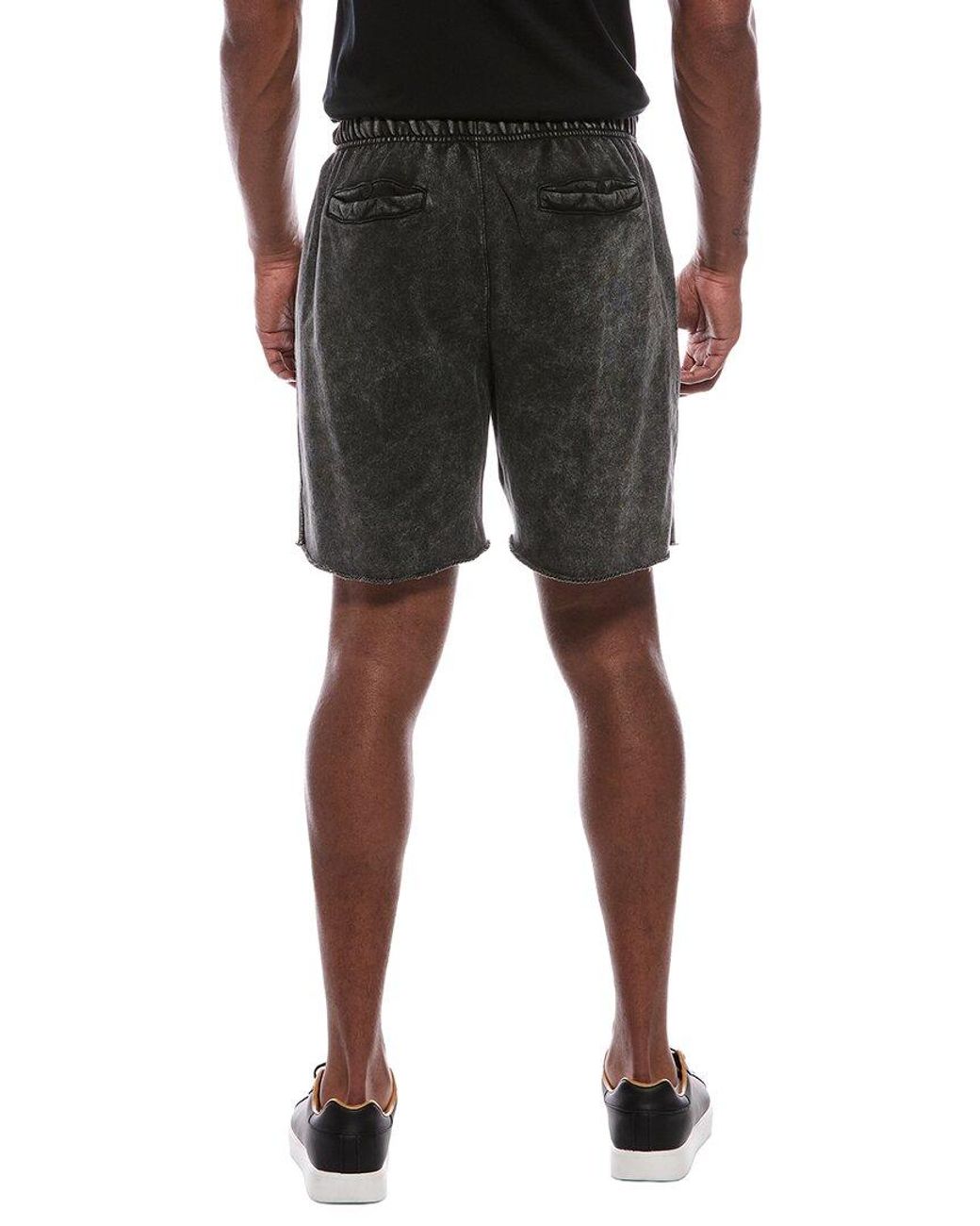 ATM Black French Terry Pigment Wash Short for men
