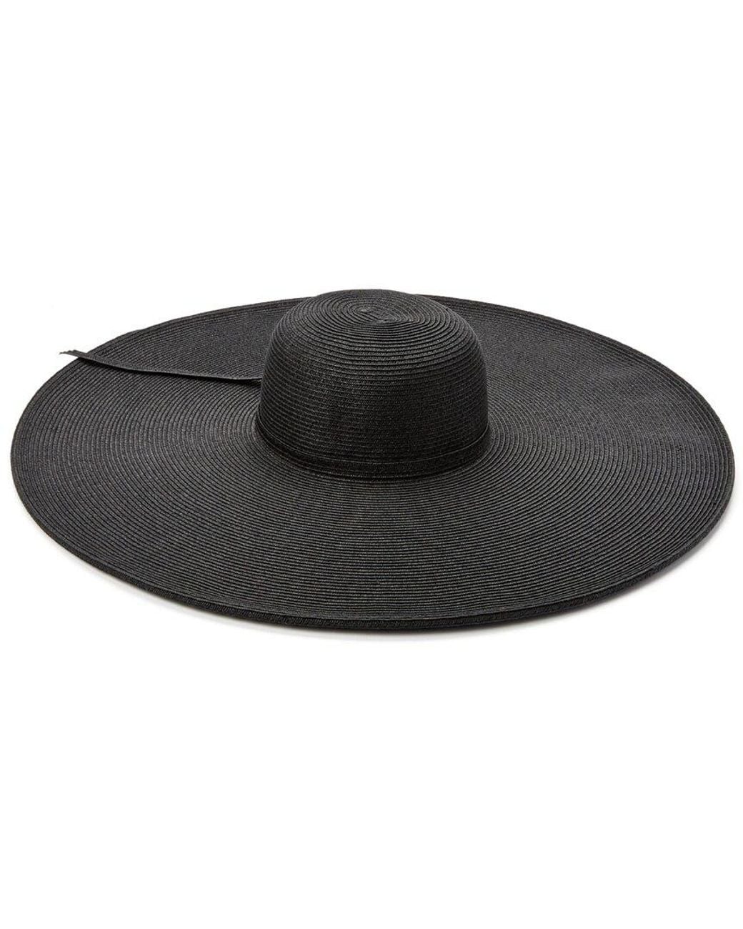 San Diego Hat Black Ultrabraid Xl Brim Floppy Hat