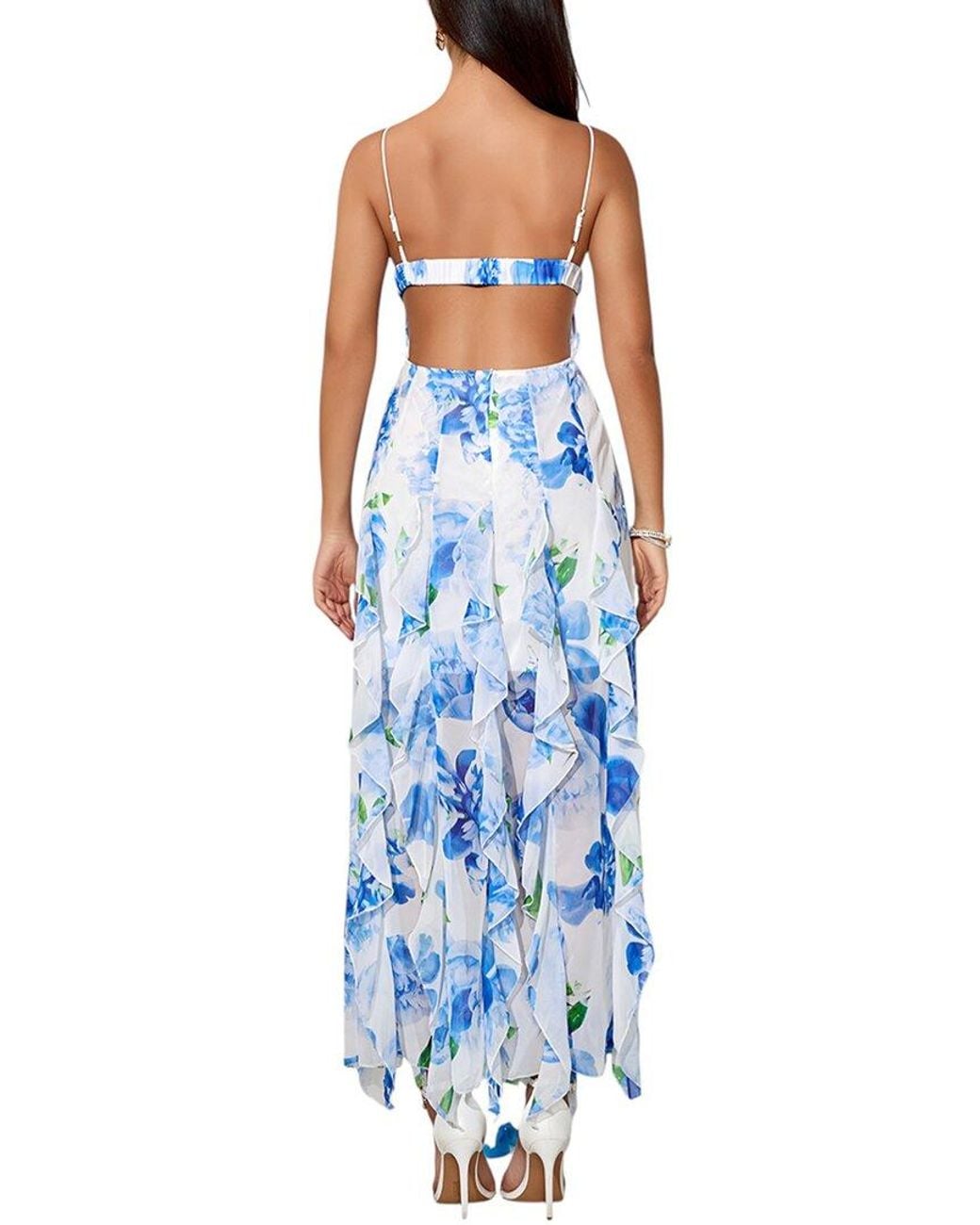 Vincent Blue Maxi Dress