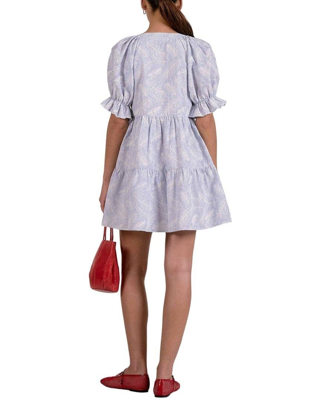 Elan White Mini Dress