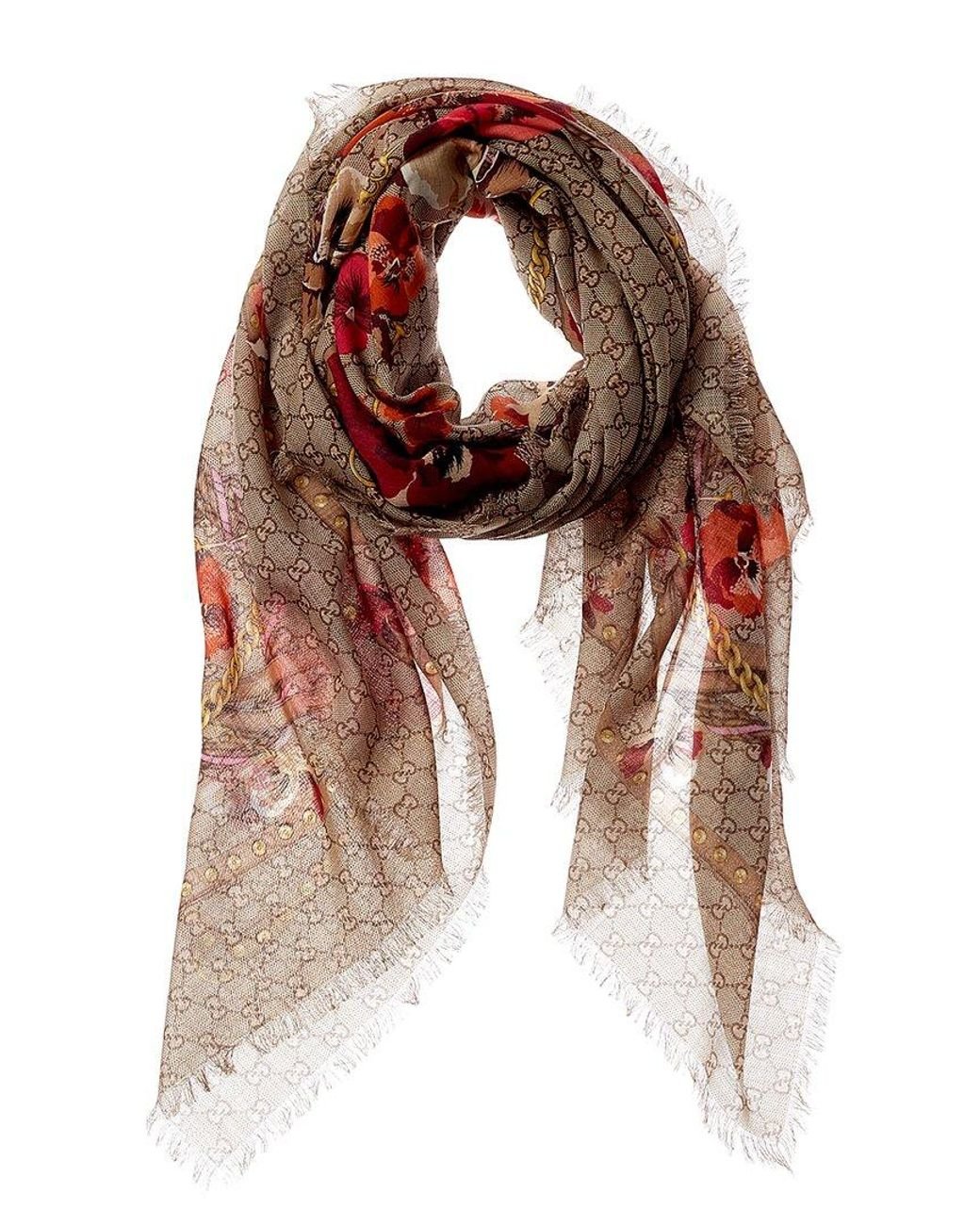 Gucci oversized sale scarf