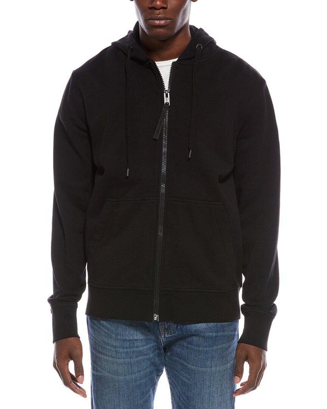 Canada Goose Black Huron Full Zip Hoody for men