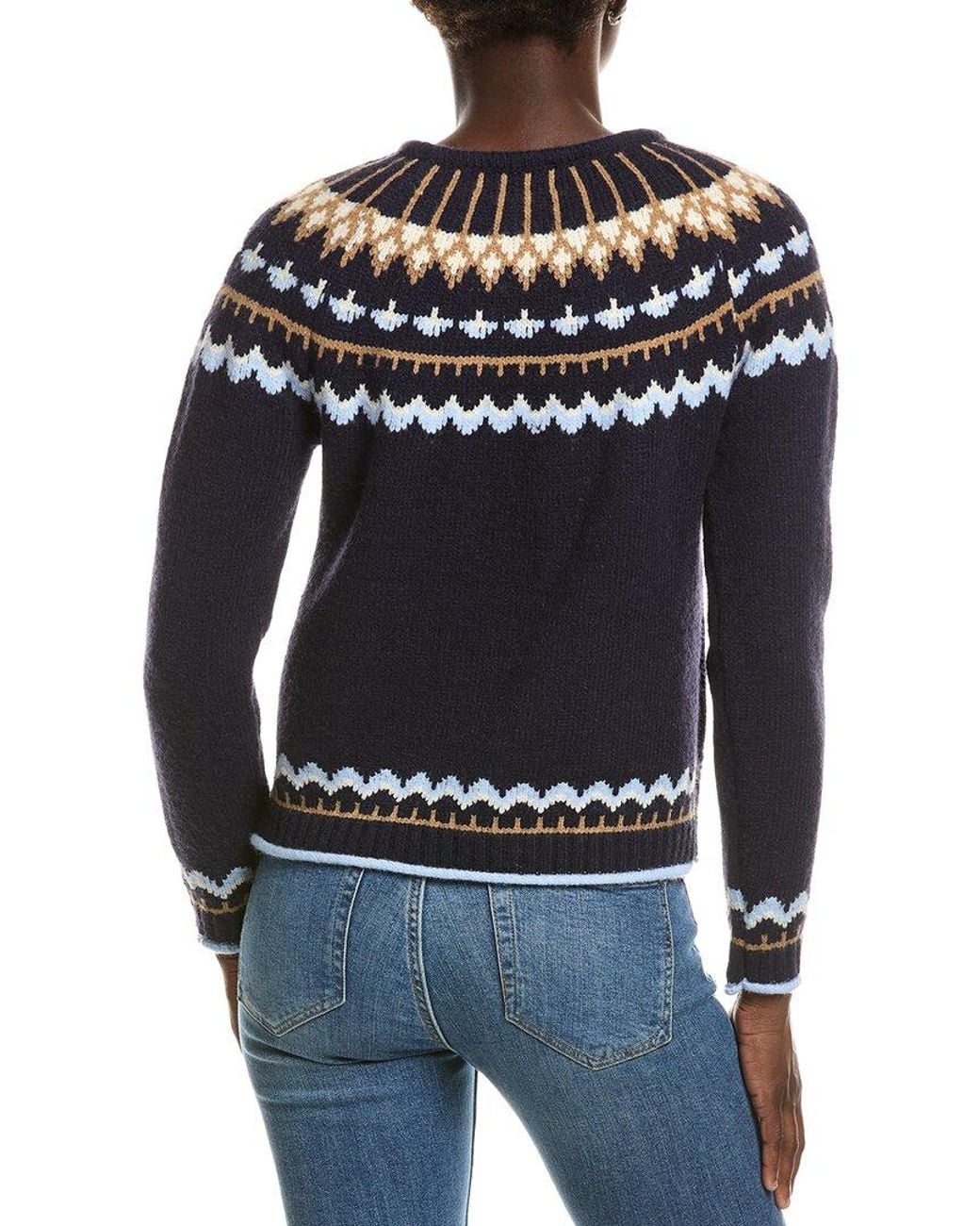 Hunter Blue Fairisle Sweater