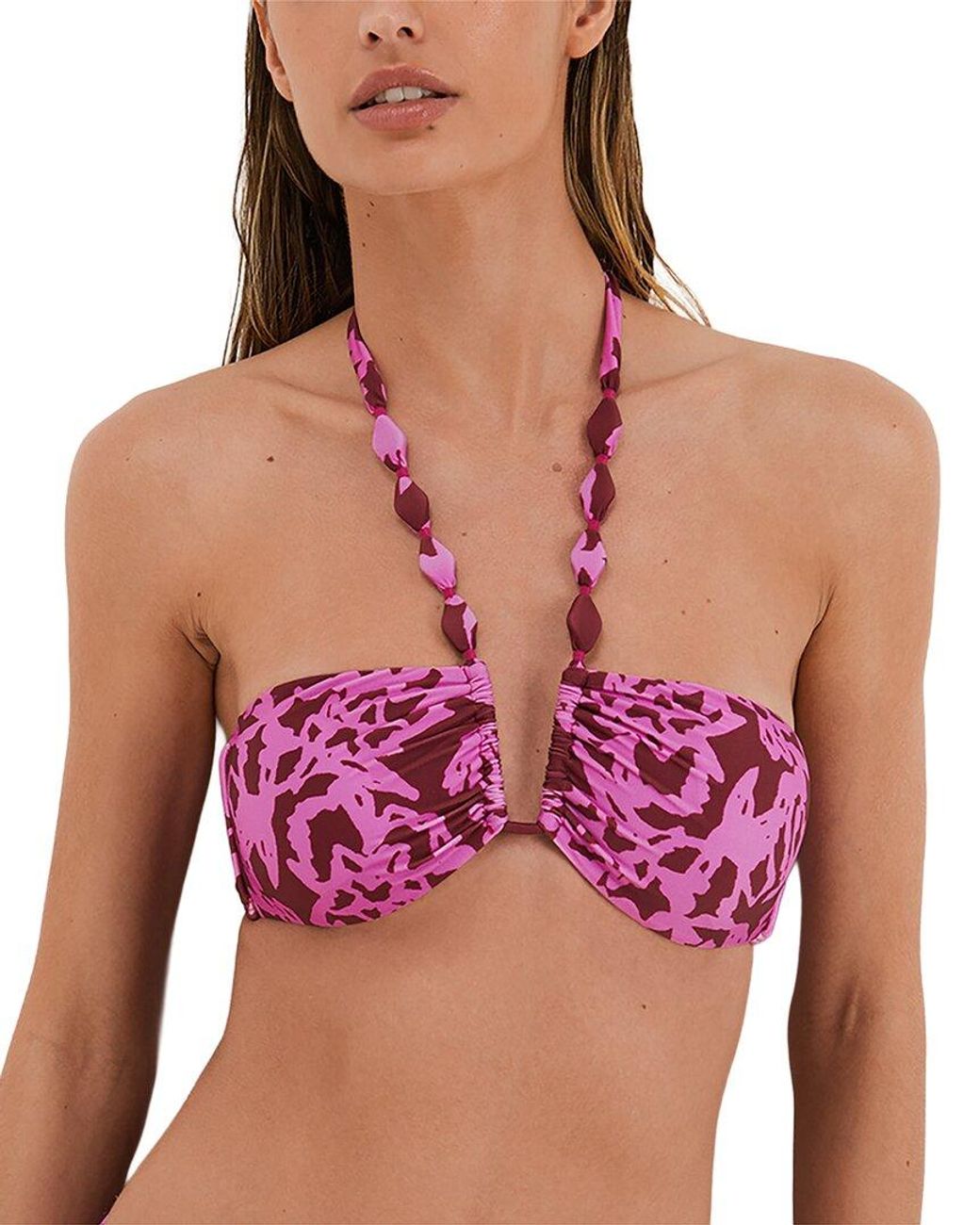 ViX Red Alexa Carol Top
