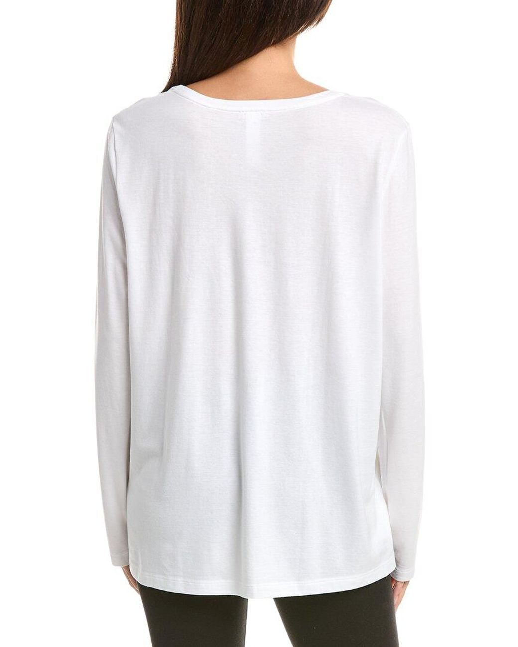 Hanro White Sleep & Lounge Shirt