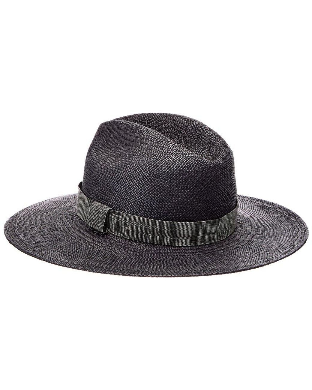 Brunello Cucinelli Black Hat