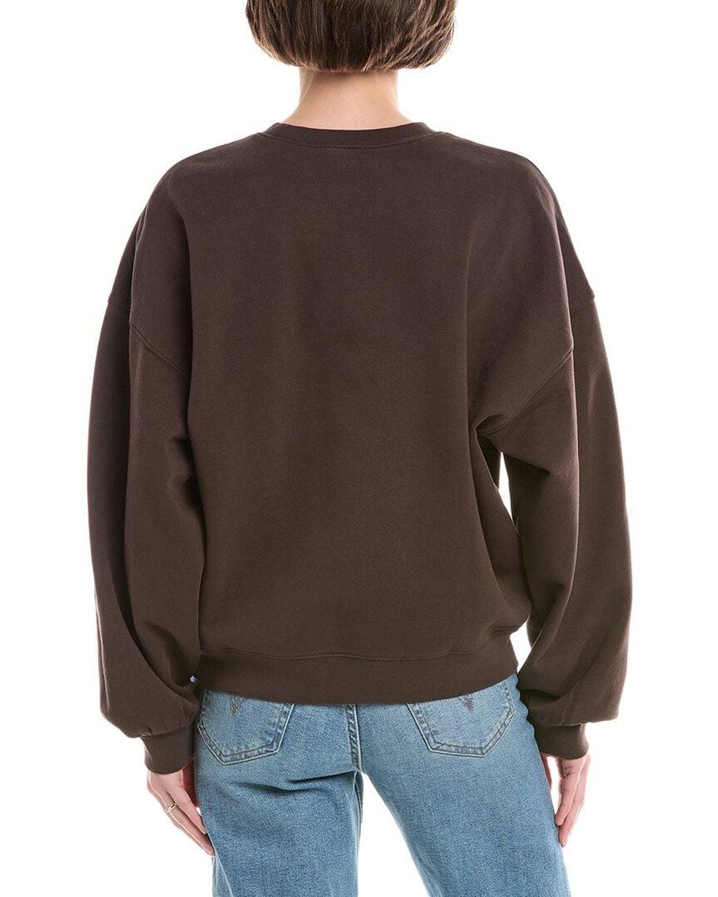 FRAME Brown Travel Crewneck Sweatshirt