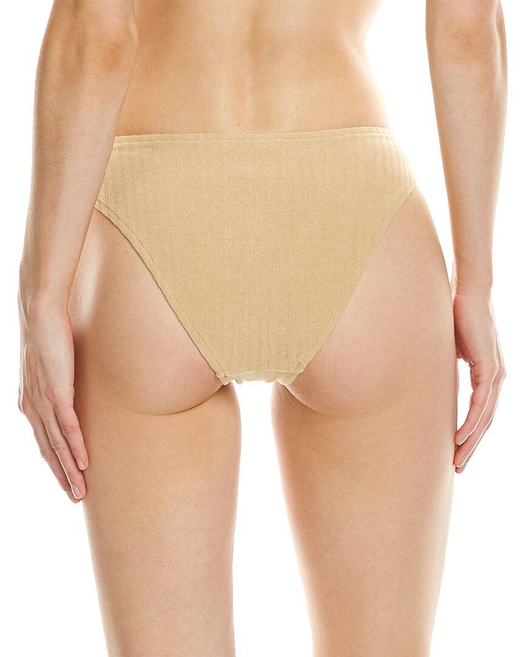 WeWoreWhat Natural Classic Scoop Bikini Bottom