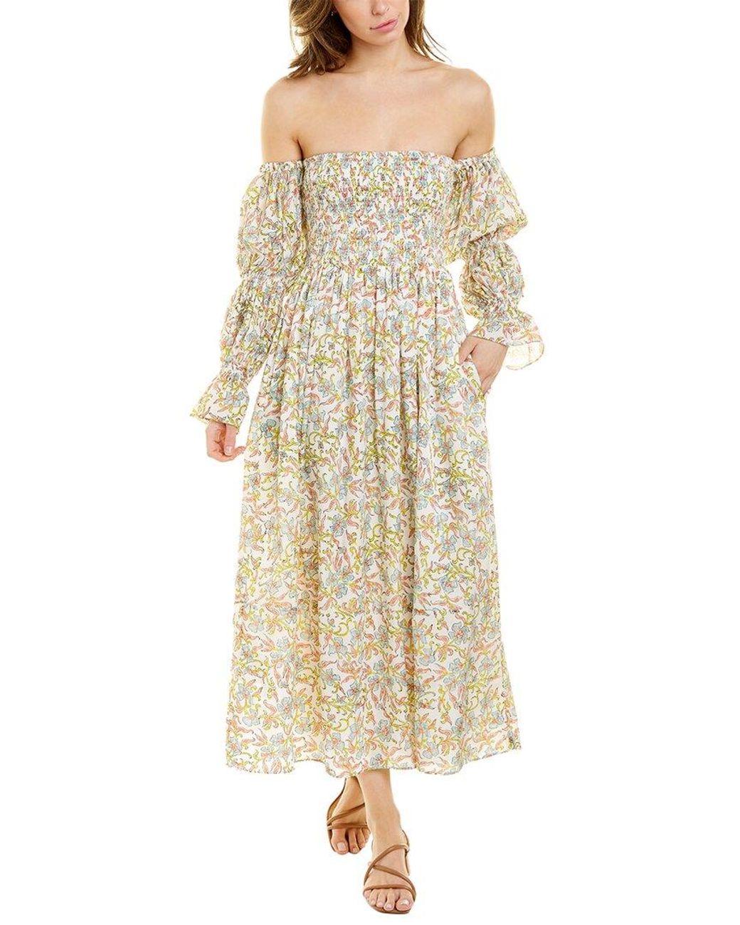 Ash Natural Saira Midi Dress