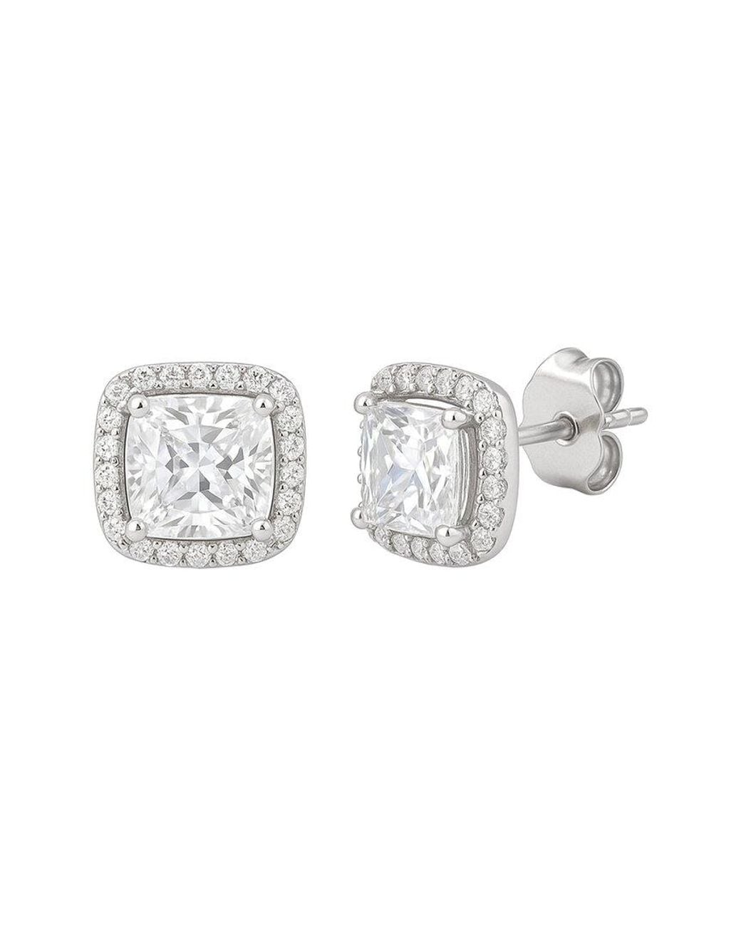 Donatello Gian Metallic Stud Earrings