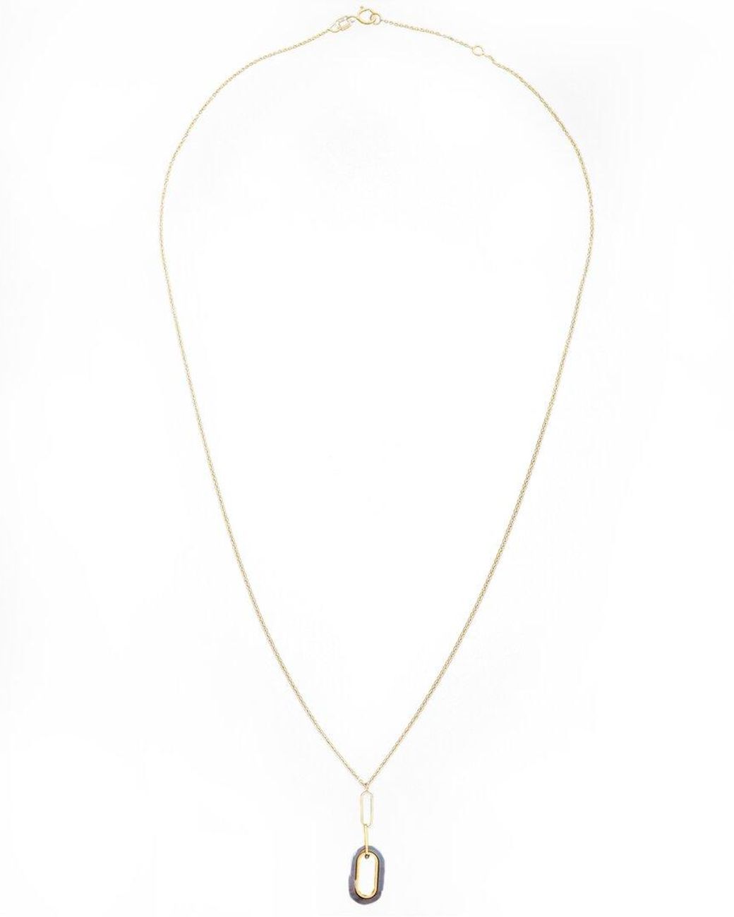 Italian Gold White 14K Pearl Necklace
