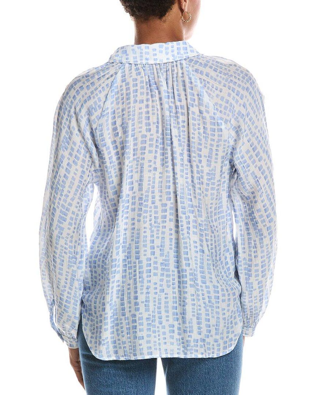Bella Dahl Blue Raglan Shirt