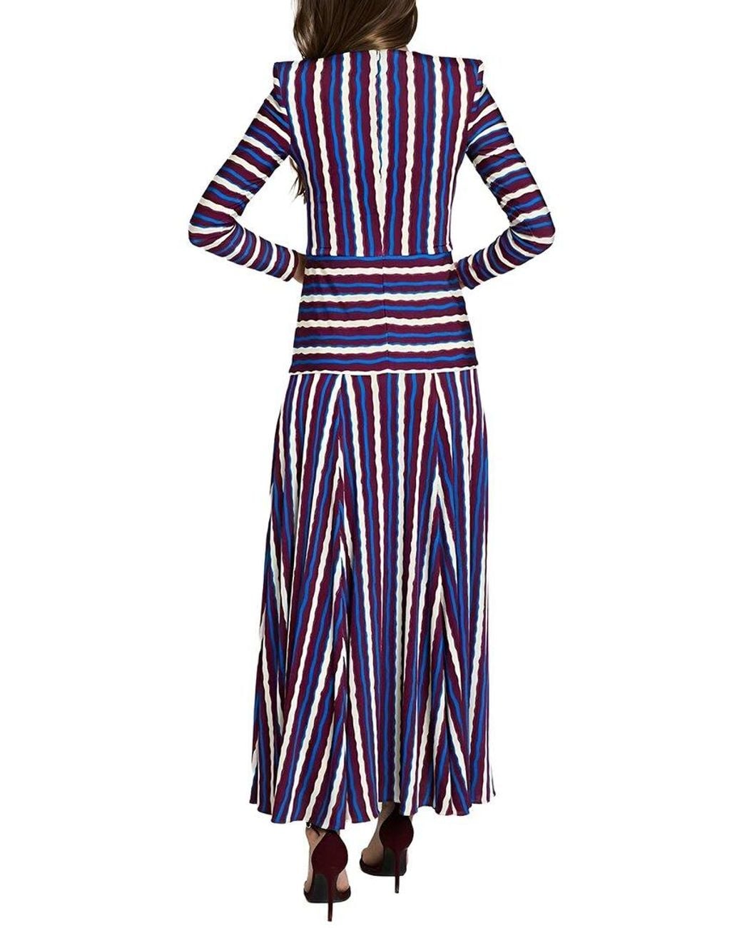 CHARLOTTE GREEN Purple Maxi Dress