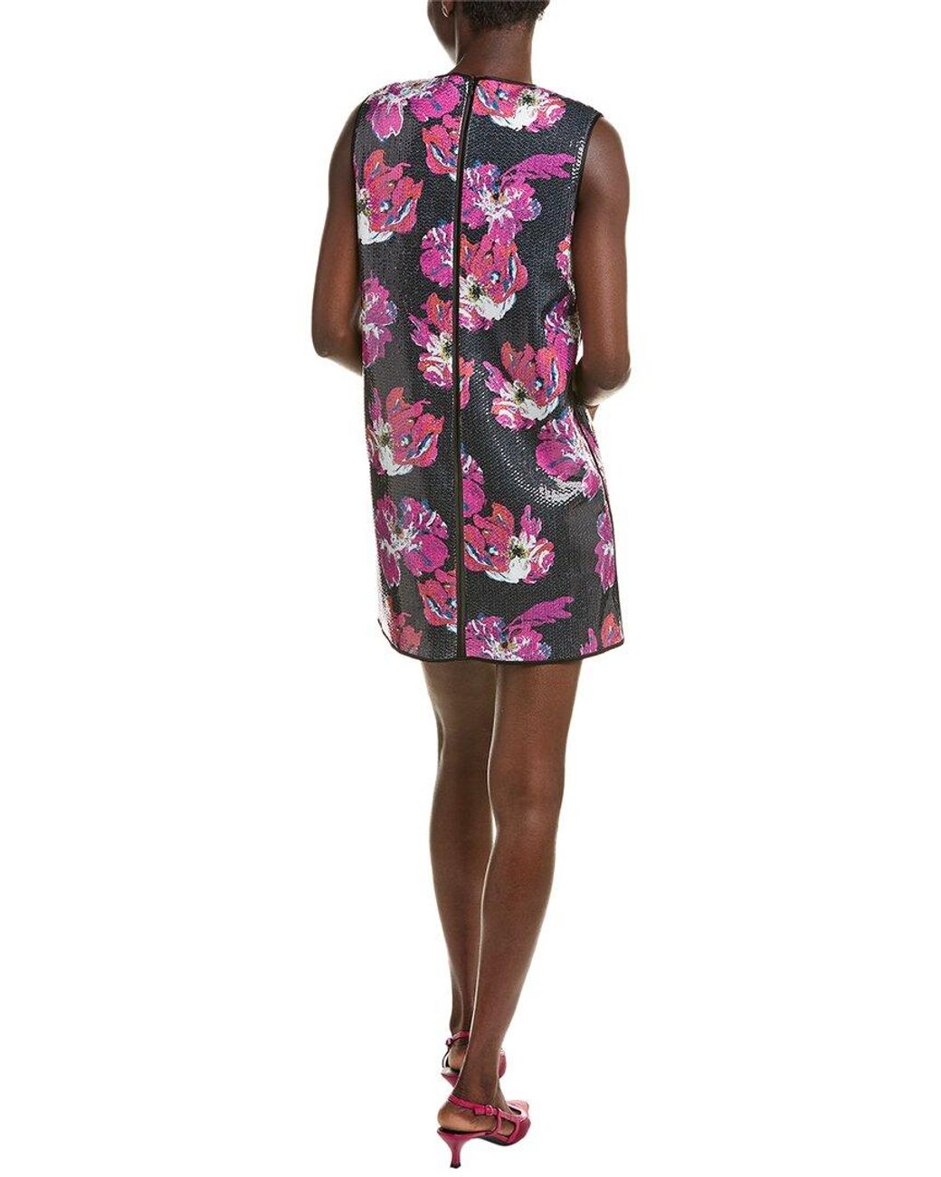 Diane von Furstenberg Red Anara Shift Dress