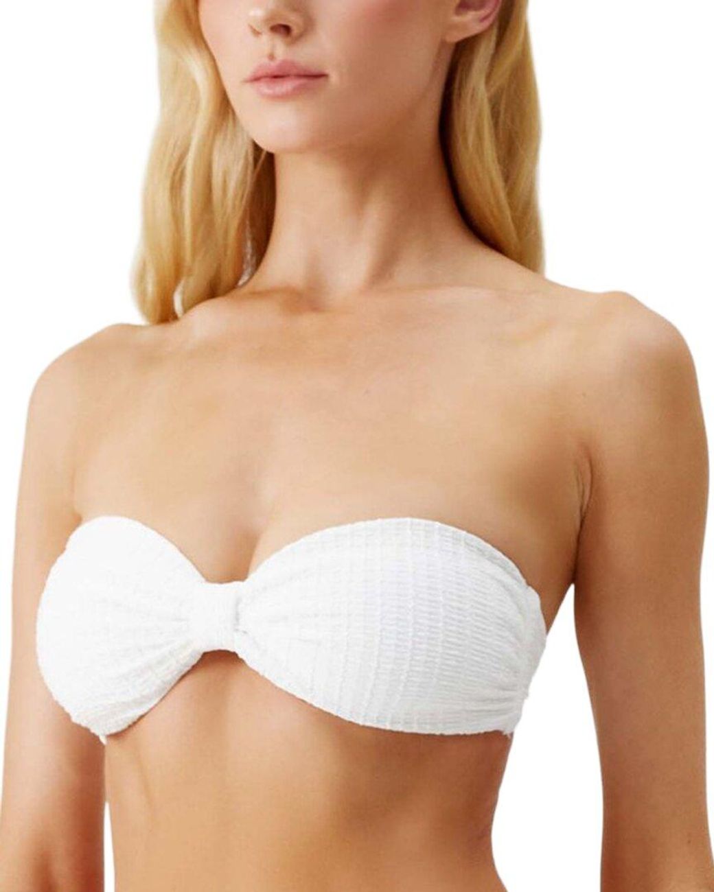 Melissa Odabash White Stockholm Bikini Top