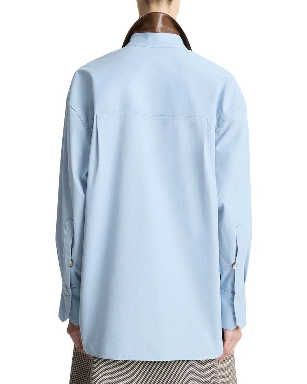 Vince Blue Oversized Shirt