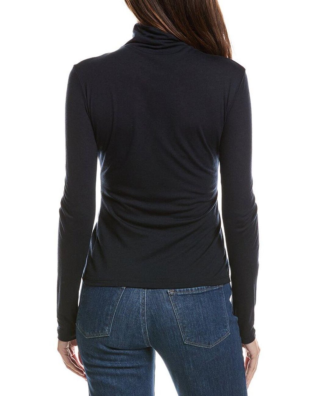 Boss Black Elavu Wool-Blend Turtleneck Top