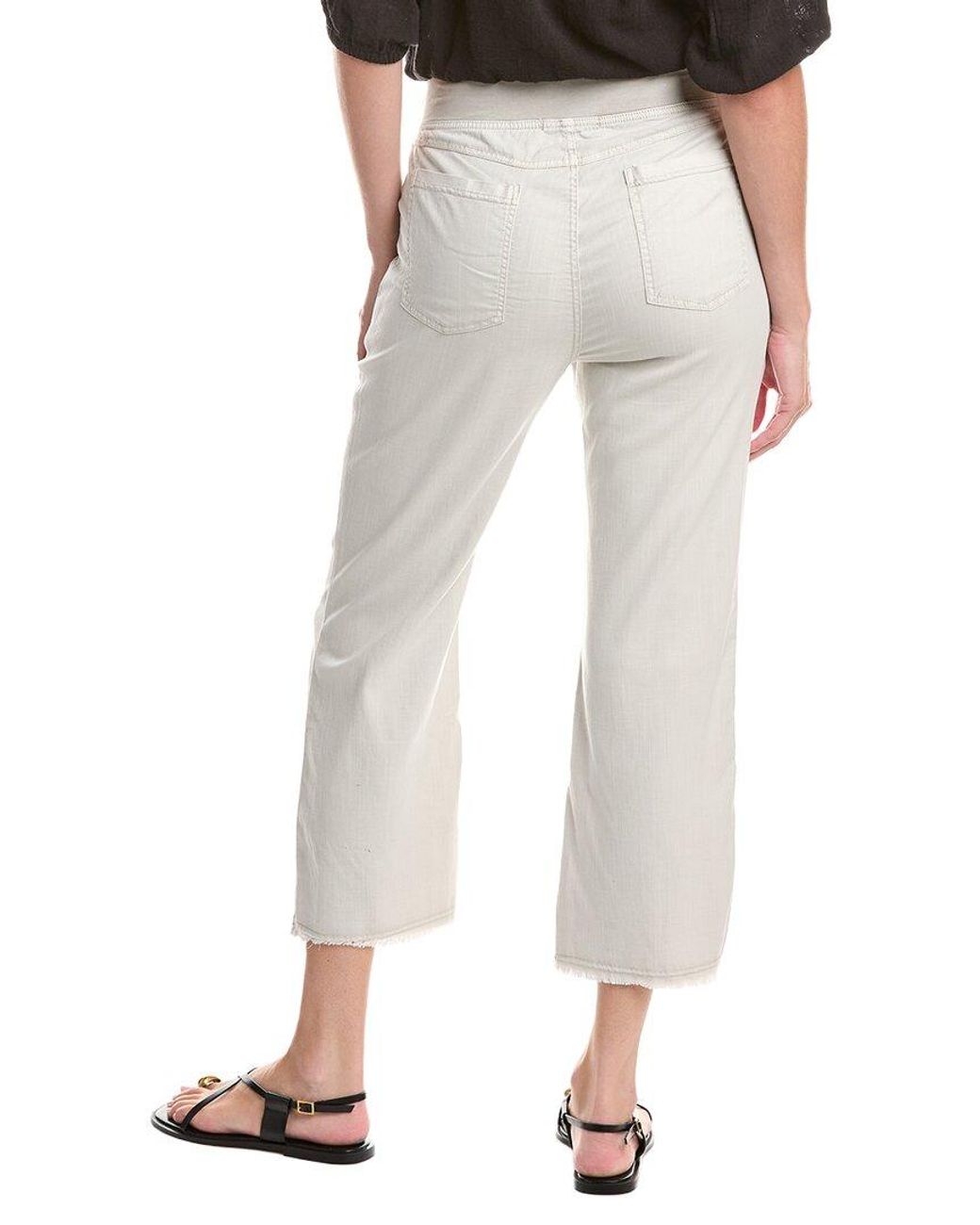 XCVI Brown Lorilei Twill Pant