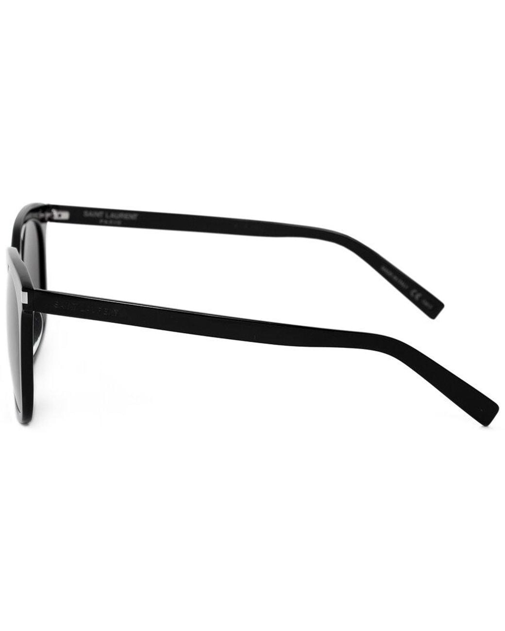 Saint Laurent Black Unisex Sl285 54mm Sunglasses