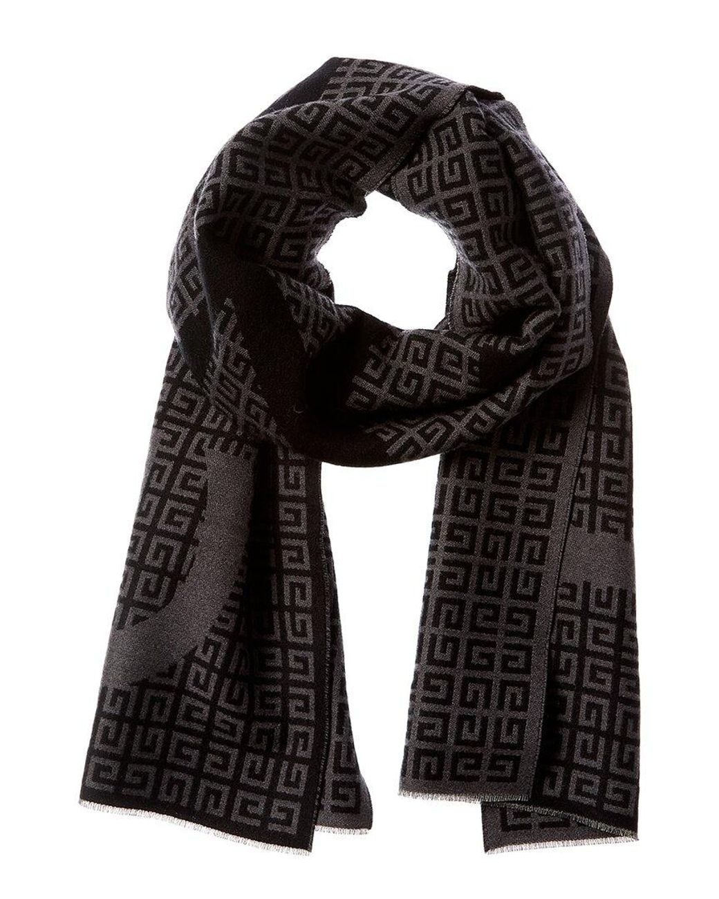 【送料&関税込】Givenchy 4g And Logo Wool And Cashmere Scarf Givenchy Double Face 4G Wool & Cashmere Scarf | Nordstromrack