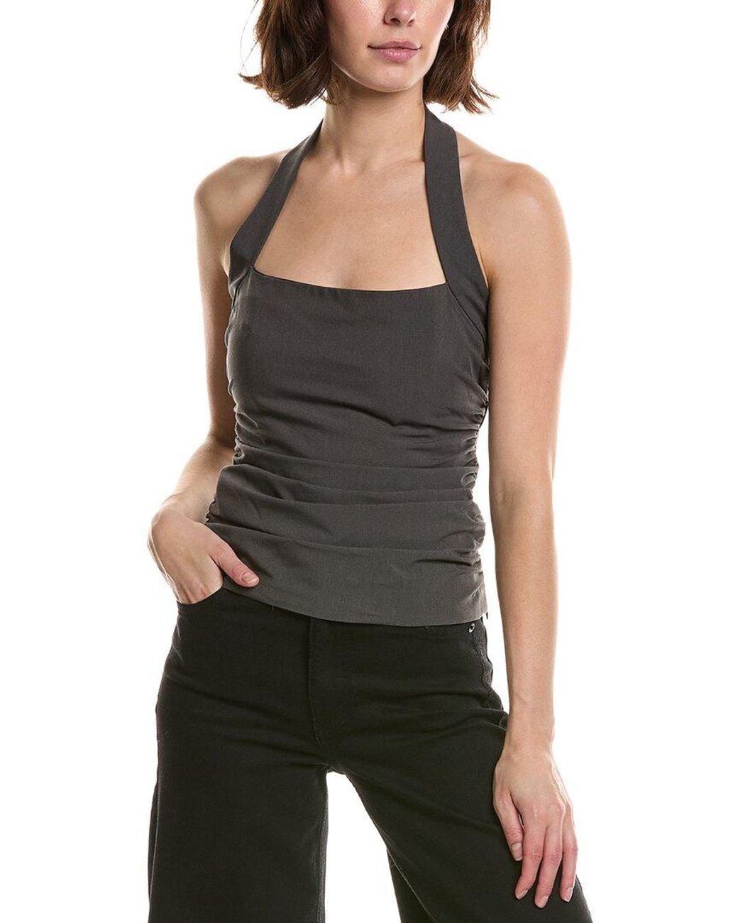 Nia Black Ventura Top
