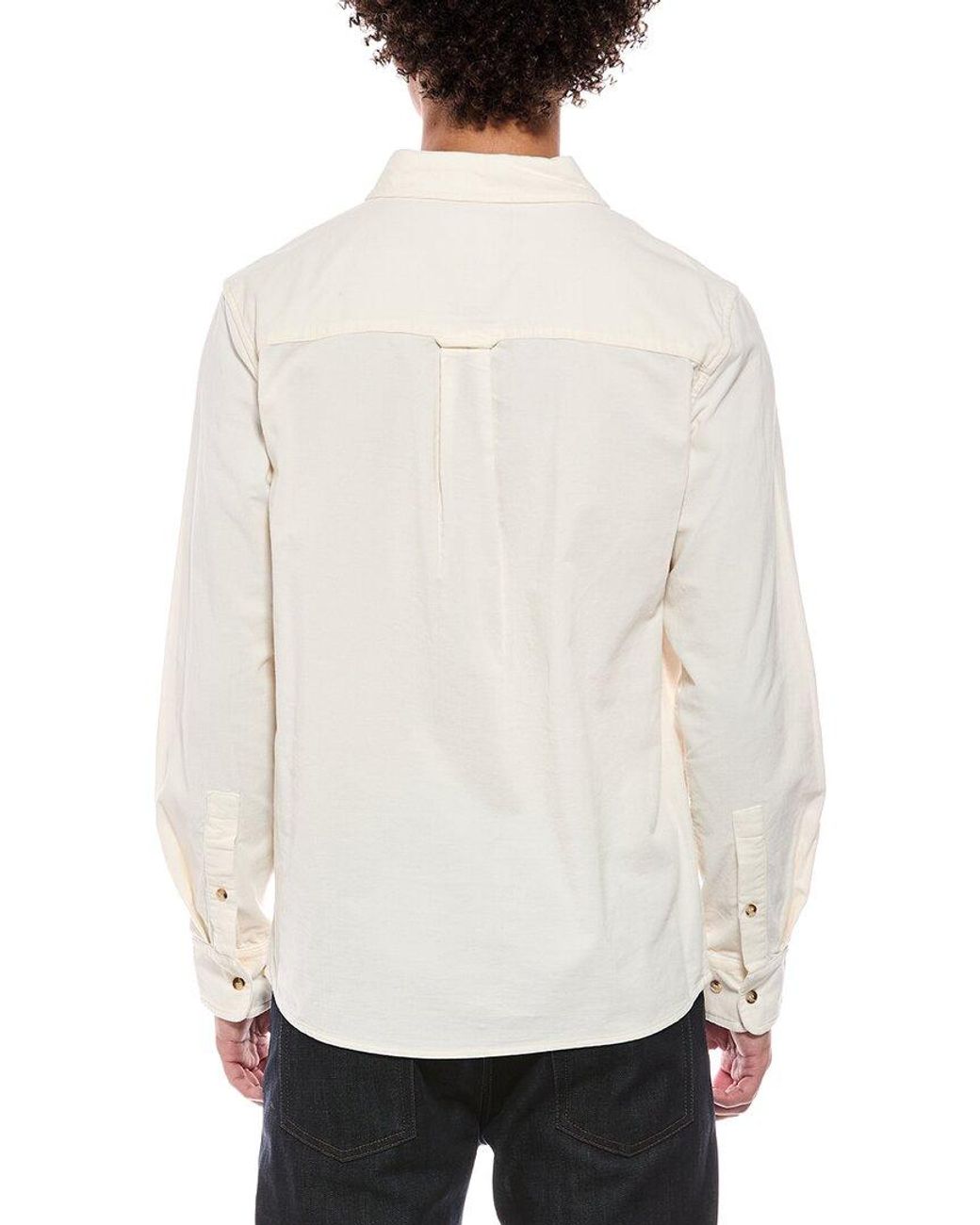 7 For All Mankind White Shirt for men