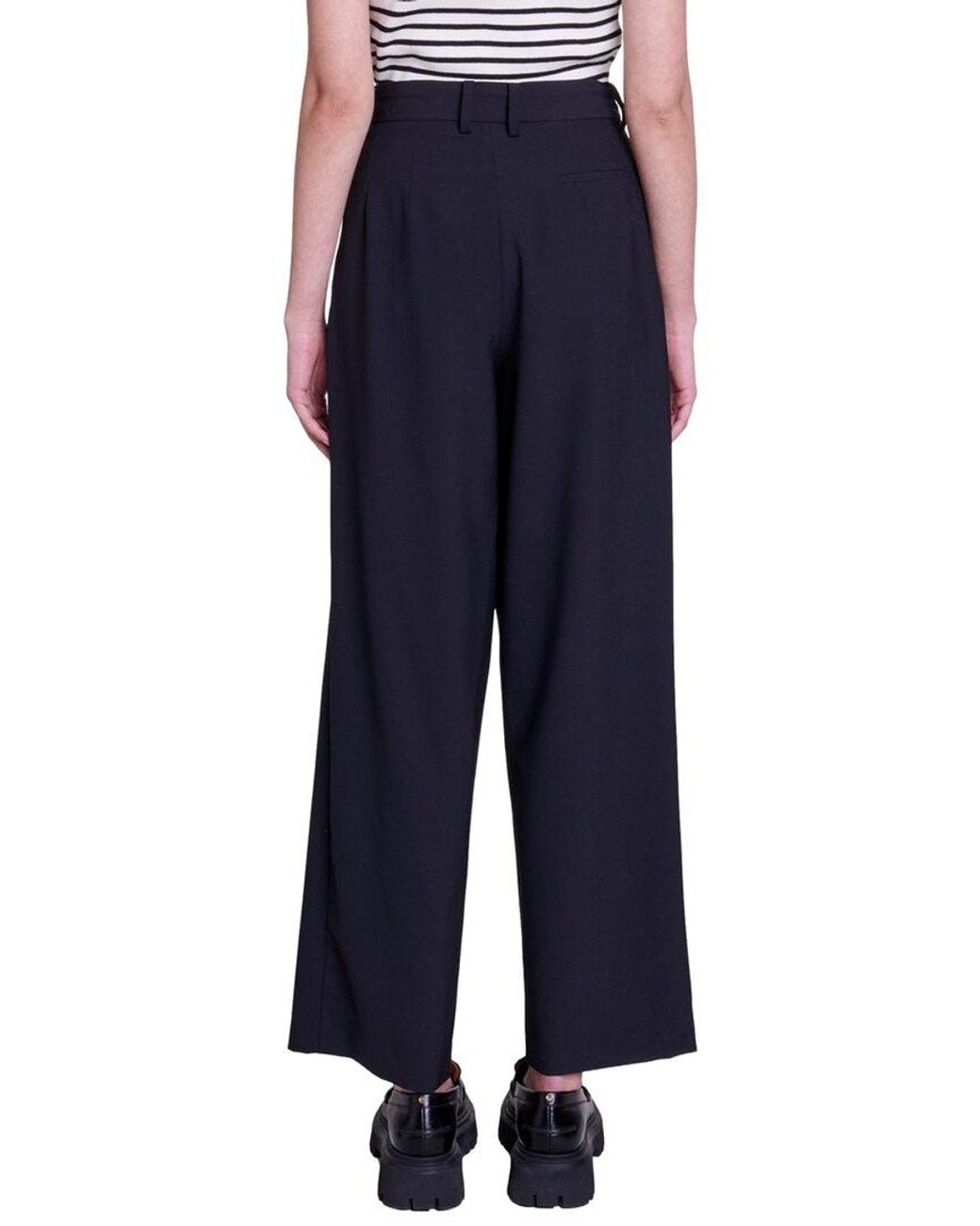 Maje Blue Trouser Pant