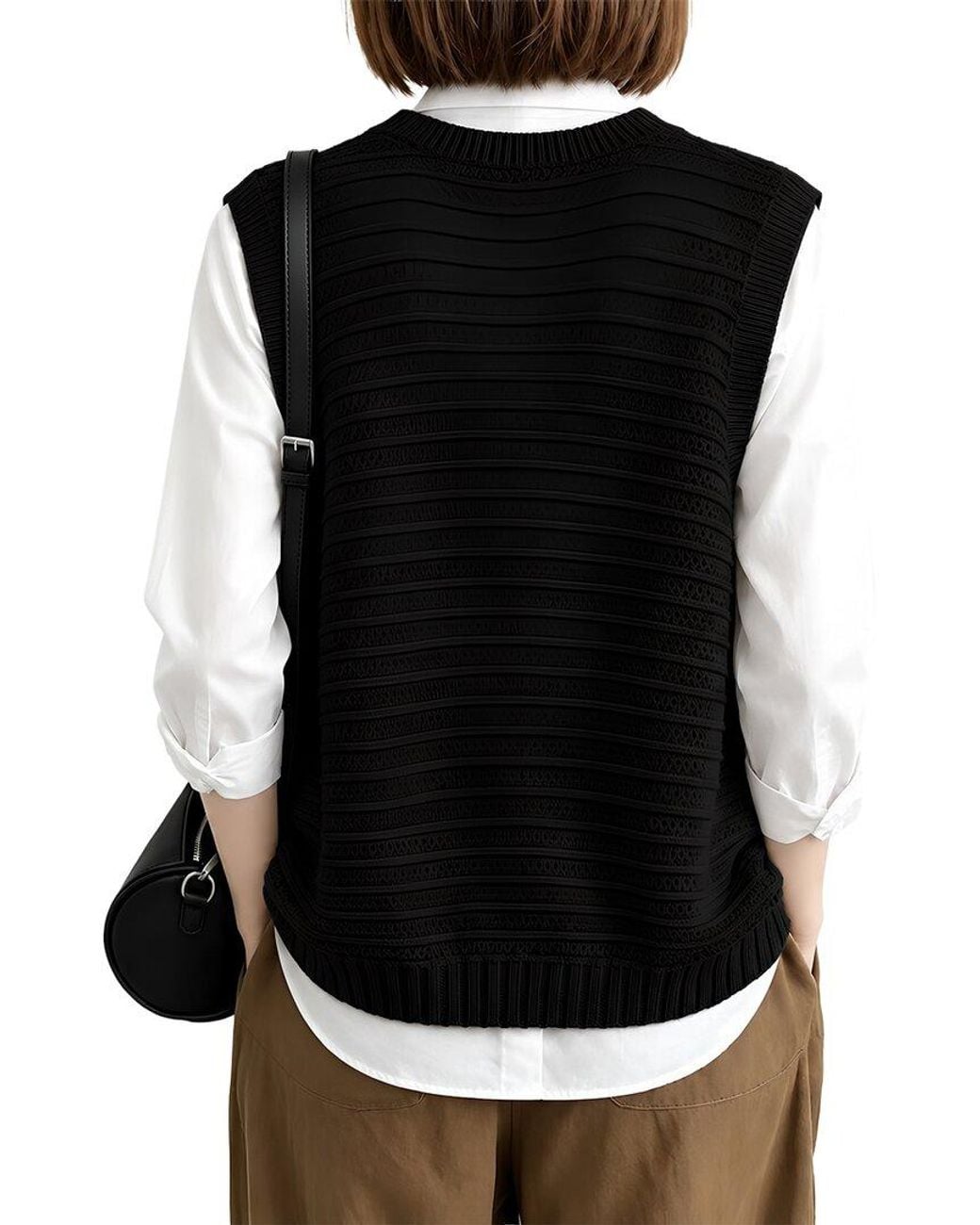 Tedora Black Vest