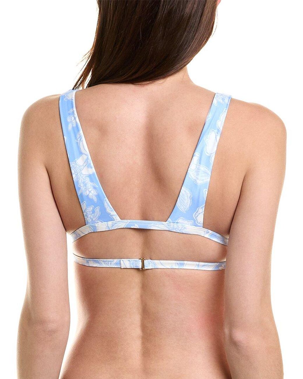 LSPACE Blue Space Avery Bikini Top