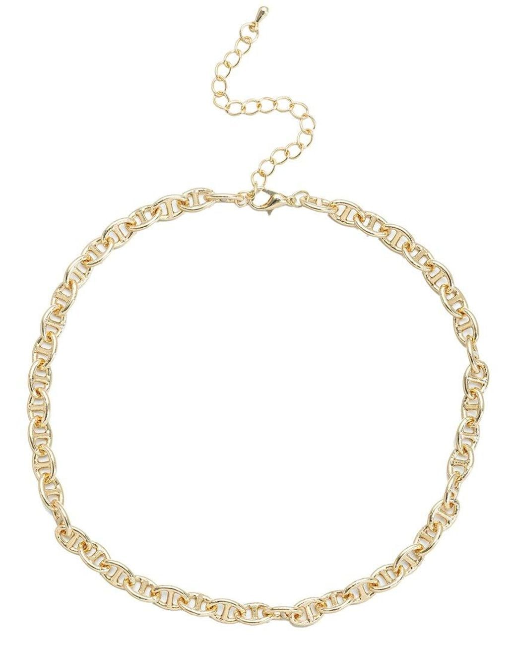 Eye Candy LA Metallic The Luxe Collection Titanium Mini Neptune Necklace