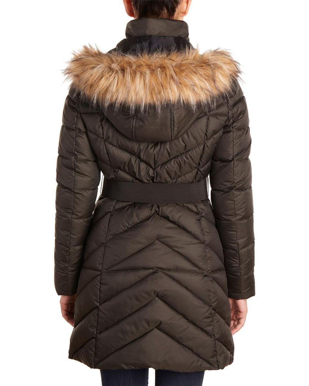 Nanette Lepore Gray Puffer Coat
