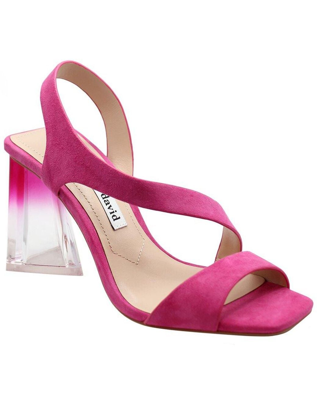 Charles David Pink Trulli Leather Dress Shoe