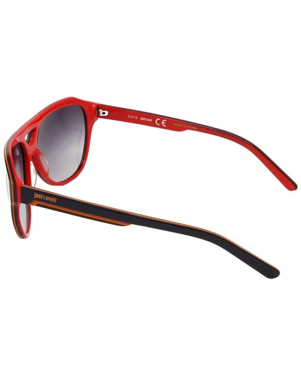 Just Cavalli Black Jc505S 58Mm Sunglasses for men