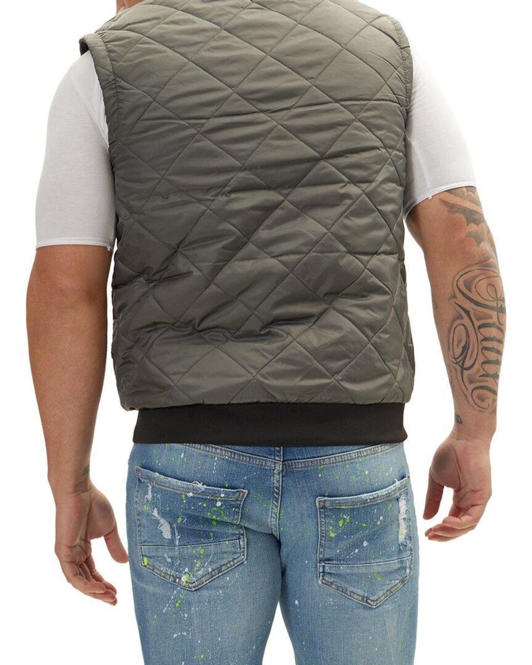 Ron Tomson Gray Vest for men
