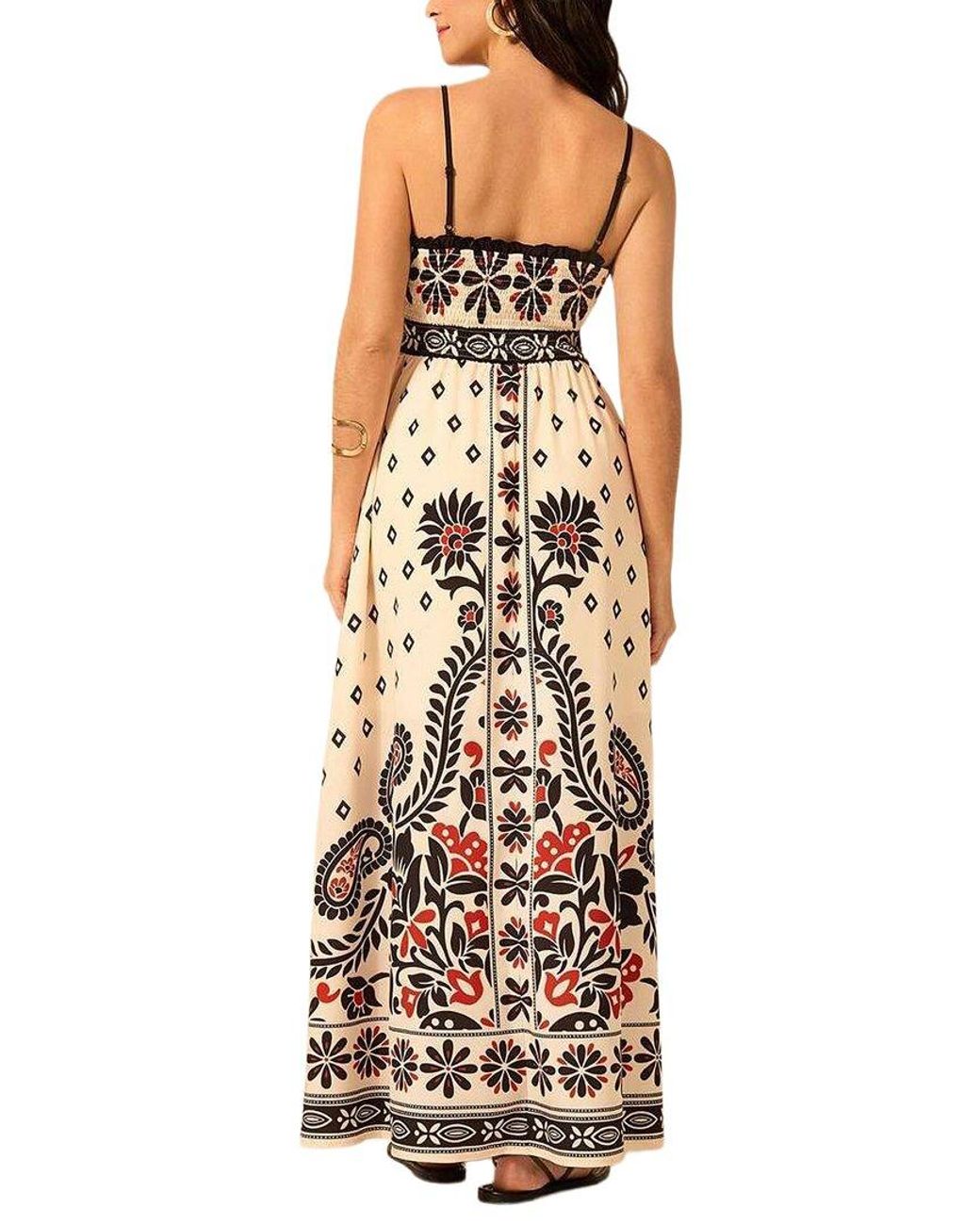 CAMILA BLANCO Multicolor Maxi Dress