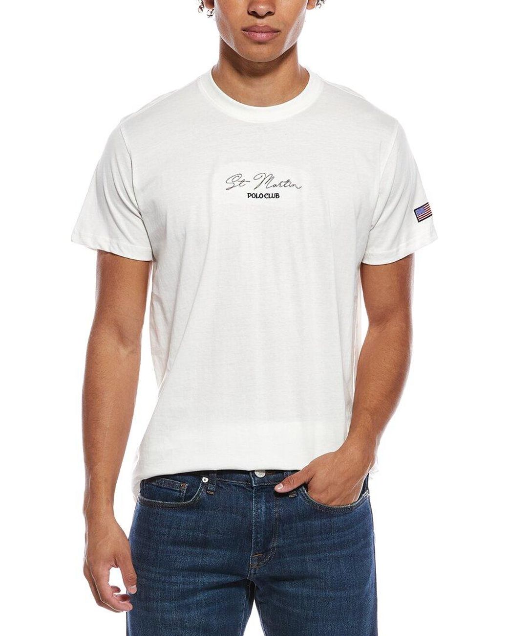 Polo Club St. Martin White T-Shirt for men