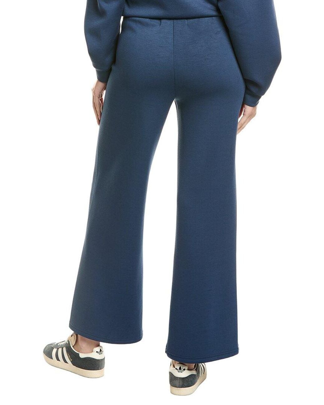 Vintage Havana Blue Cloud Fleece Wide Leg Pant