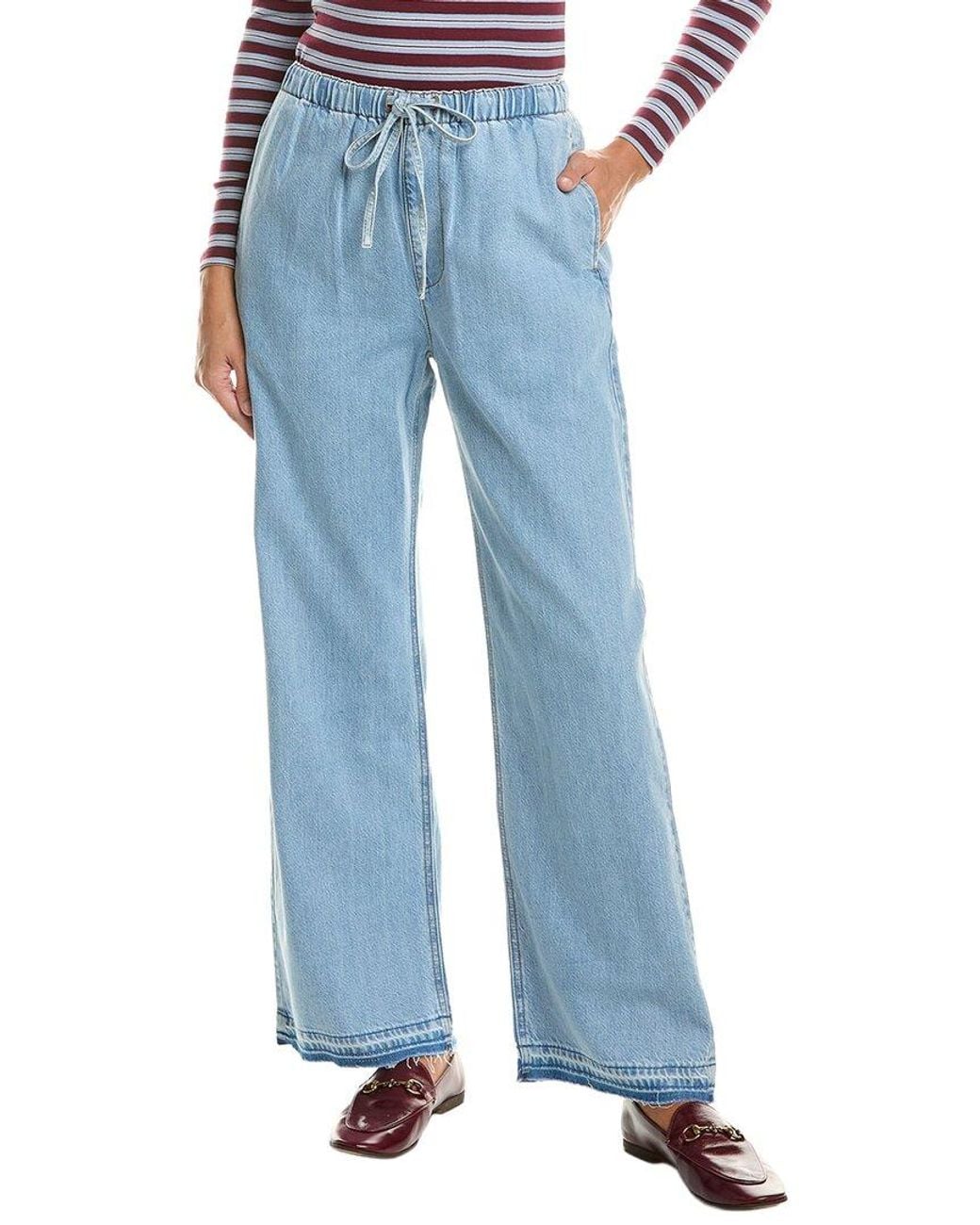 Rag & Bone Blue Lori Beach Pant