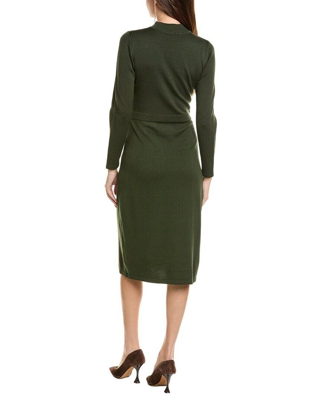 Julia Jordan Green Knit Dress
