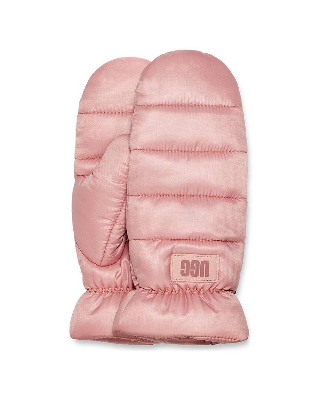 UGG Puff Yeah All Weather Mittens in Pink Lyst
