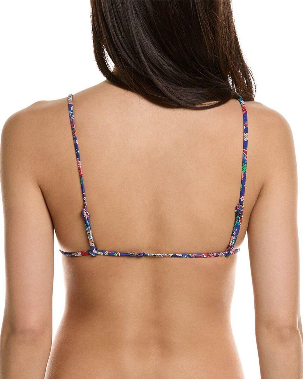 Vanessa Mooney Blue The Jessie Bikini Top