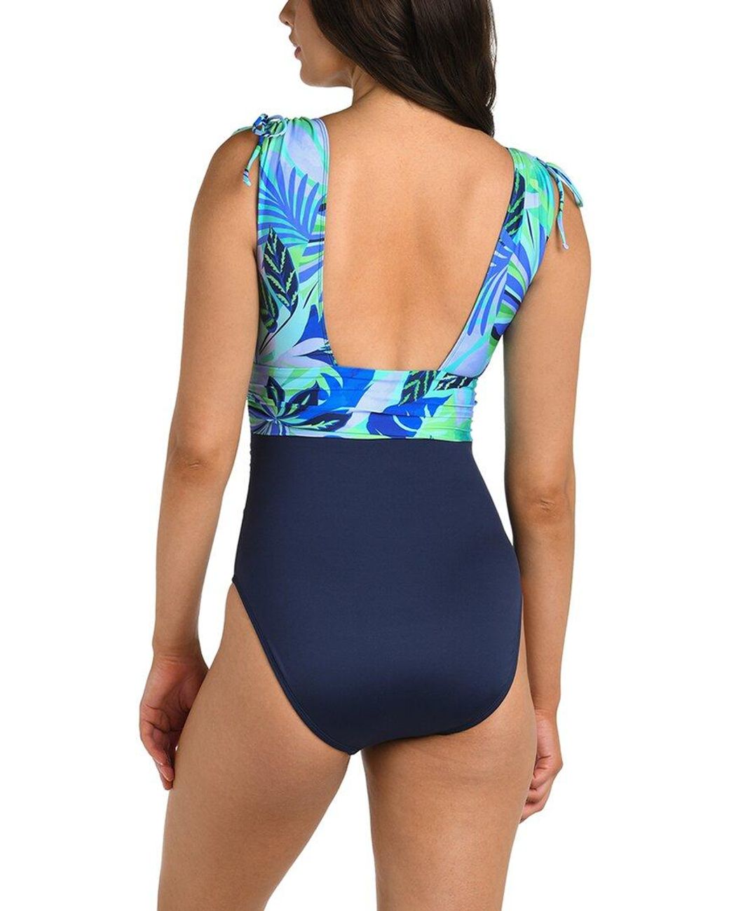 24th & Ocean Blue Aegean Tropics Swimsuit