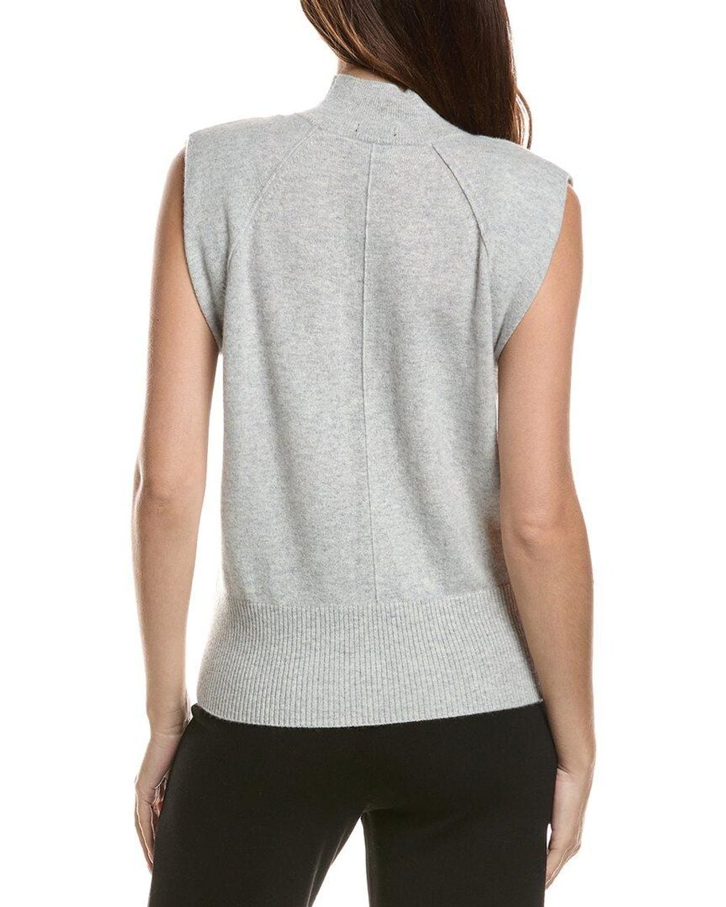 Boss Gray Futrani 100% Cashmere Sweater