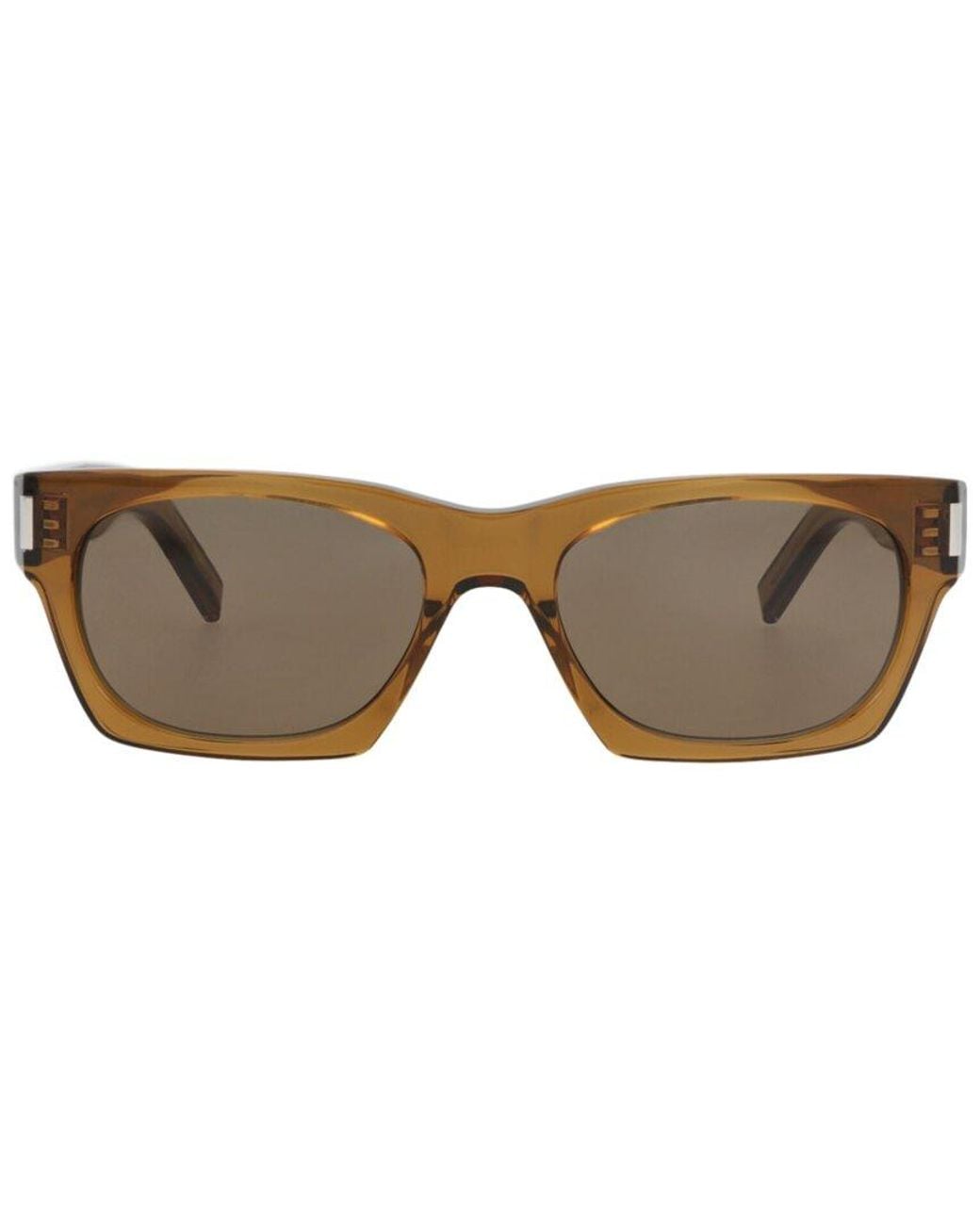 Saint Laurent Brown Sl402 54Mm Sunglasses