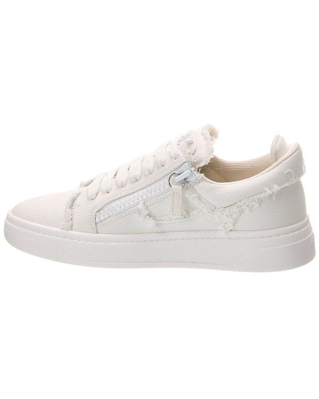 Giuseppe Zanotti White Gz/94 Denim Sneaker