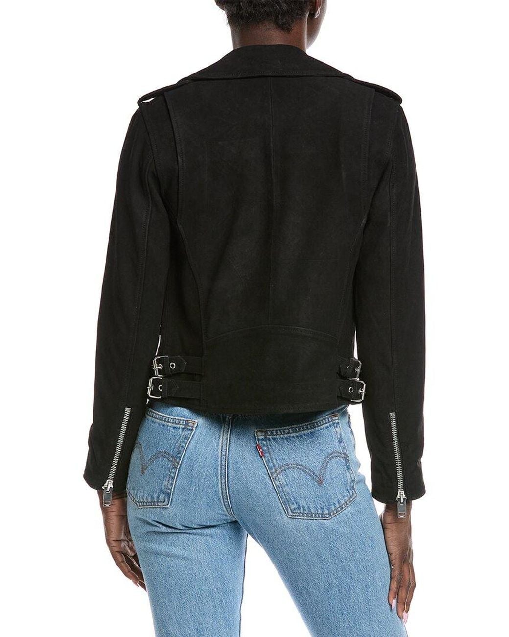 Walter Baker Black Liz Leather Jacket