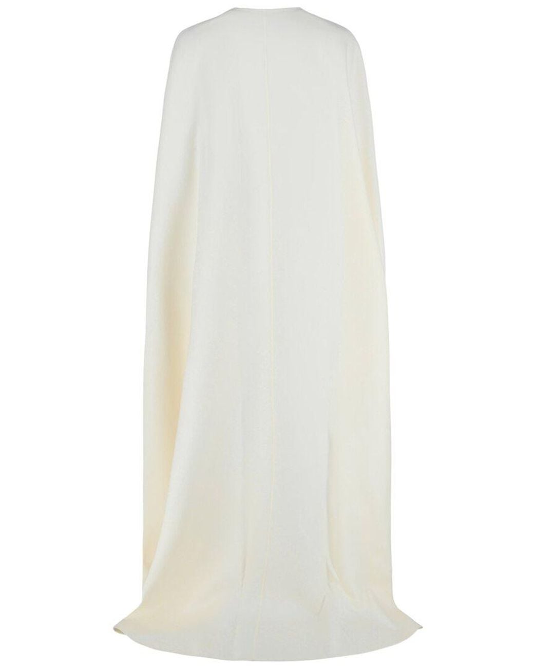 Valentino White X Pantone Pp Wool Cape
