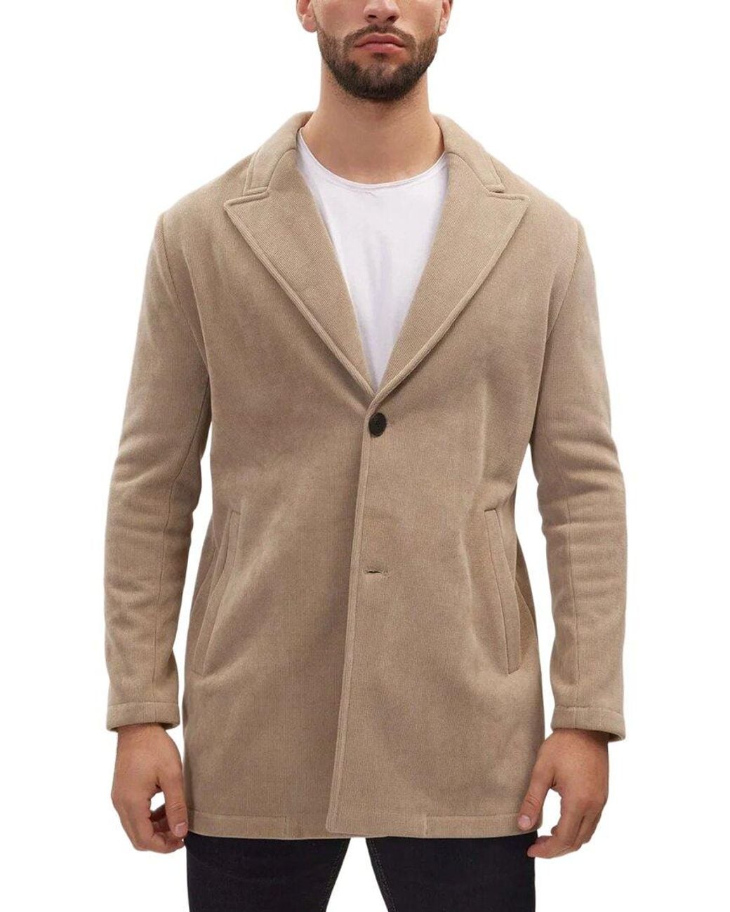 Ron Tomson Natural Chore Coat for men